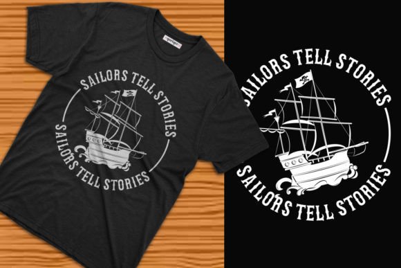Customizable Talk Like a Pirate Tee Design for Print-on-Demand