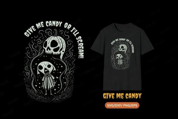 Give Me Candy or I'll Scream Halloween