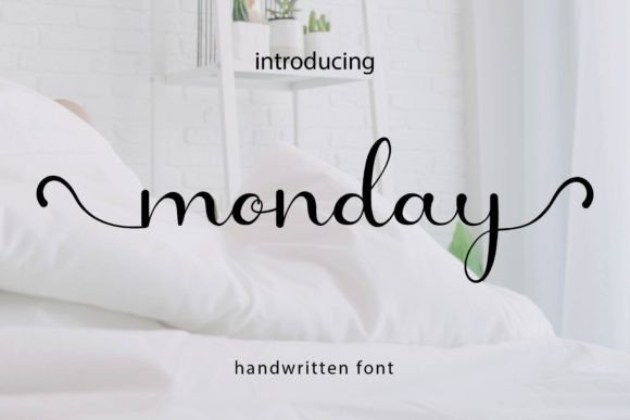 Monday: Elevating Personal and Professional Designs with Elegant Handwritten Typography