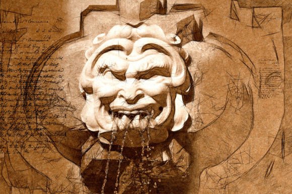 Printable Gargoyle Graphics Pack 10